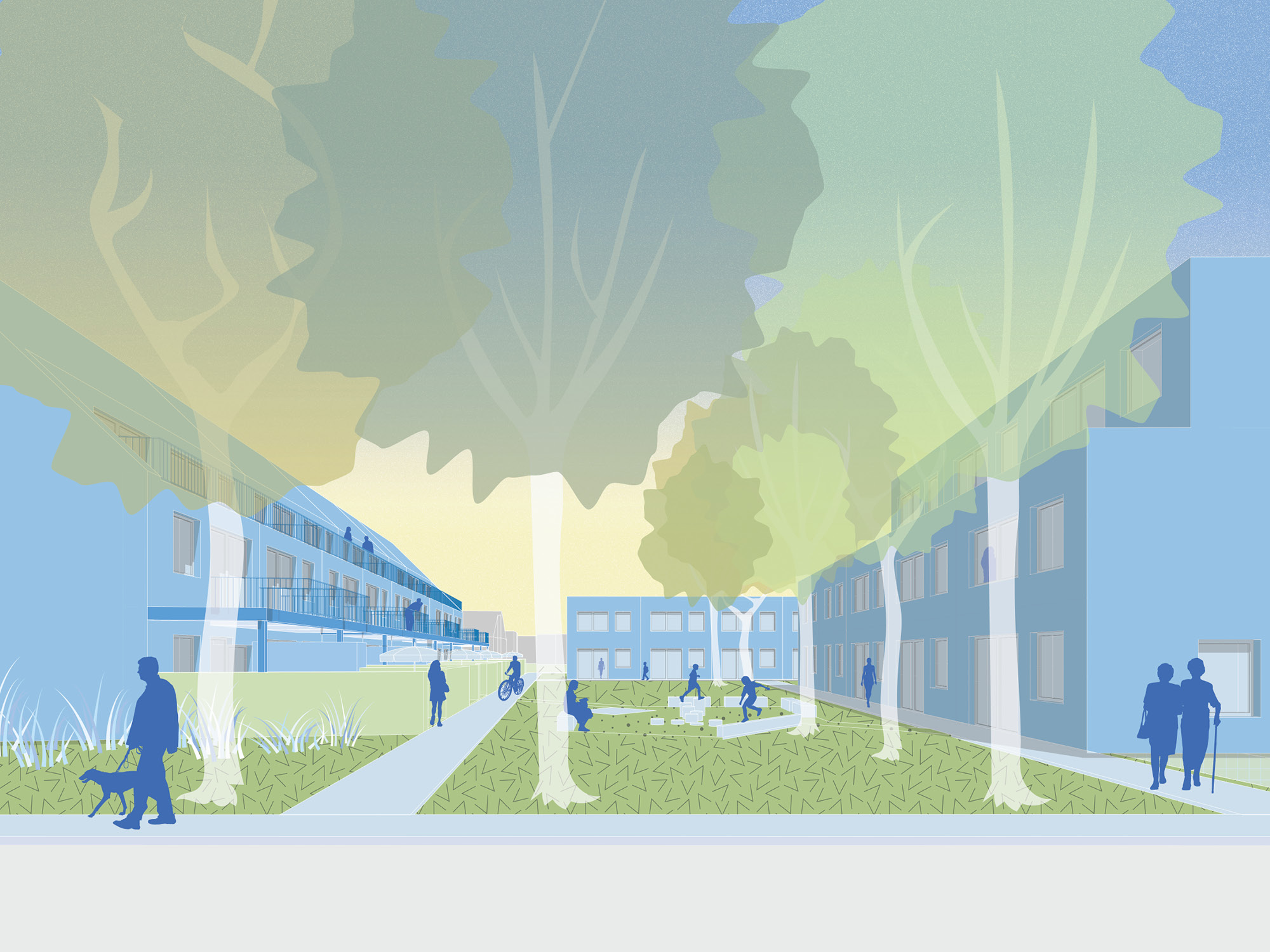 2DVW will be designing the urban plan for a development in the Huveneerstraat