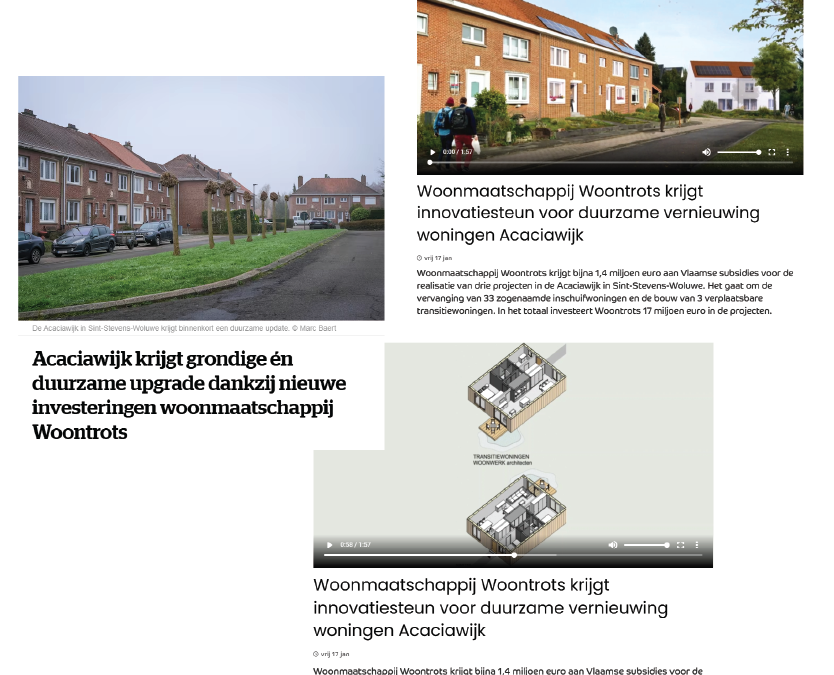Our project “Inschuif Acaciawijk” is making headlines!