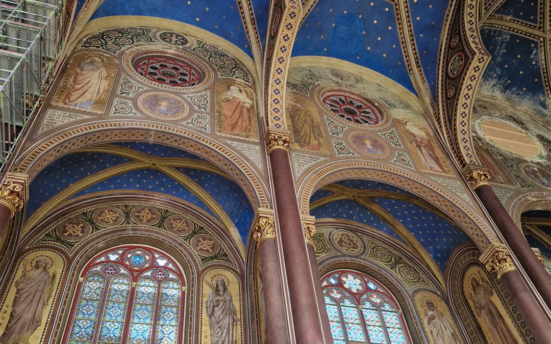 Werk aan de Sint-Annakerk in Gent volop in gang!